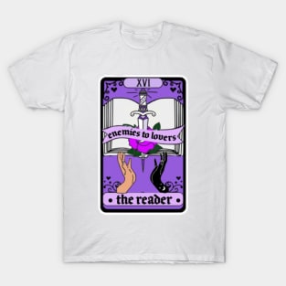 The Reader - Enemies to Lovers Tarot Card T-Shirt